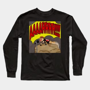 Punk Rock Gecko Long Sleeve T-Shirt